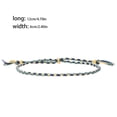 thumbnail image 2 of Bracelet Tressé Accessoire de Mode Femmes Ornements de la Main avec Frange Hommes Bracelet Bijoux Accessoires Fil Réglable Bracelets avec Frange Décors Type 21, 2 of 9