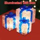 thumbnail image 4 of Adorno Navideño Cajas Regalo Iluminadas Navideñas Juego 3 Con Lazo Iluminado, 4 of 9