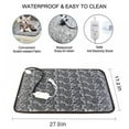 thumbnail image 6 of Pet Heating Pad, Electric Heating Pad for Cat and Dog, Indoor Waterproof Animal Heated Bed Mat, Adjustable Temperature And Constant Heating, Warm And Comfortable, 6 of 8