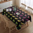 thumbnail image 2 of Rainbow Puppy Rectangle Tablecloth 60"x84",Waterproof Polyester Rectangle Table Cloth, Wipeable Spillproof Polyester Tablecloth for Dining, Camping, Indoor and Outdoor, 2 of 5
