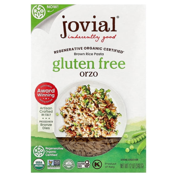Jovial Gluten Free Orzo 12 oz