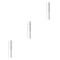thumbnail image 4 of Inteprter Juego de lápices de carbón de fáciles de usar, 3 uds., para dibujar y lápices de dibujo ecológicos de , color blanco Type1 NO1, 4 of 6