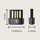 thumbnail image 5 of Transmisor inalámbrico Receptor Mini adaptador USB externo para tableta/teléfono Android, 5 of 6