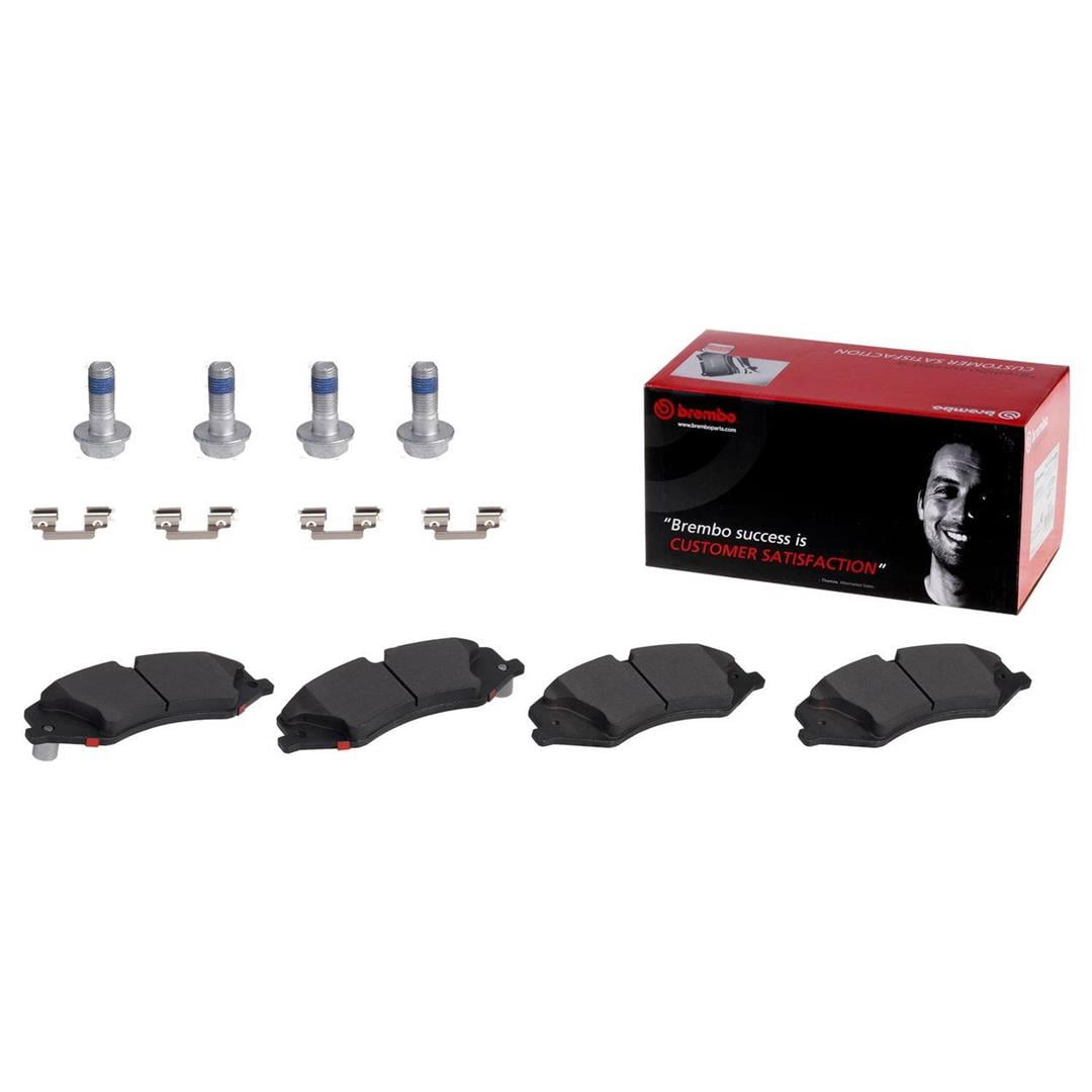 Brembo P44021N Premium NAO Ceramic OE Equivalent Pad