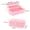 Pink, variant on 3-Layer Plastic Dividing Storage Box Craft Organizer and Storage