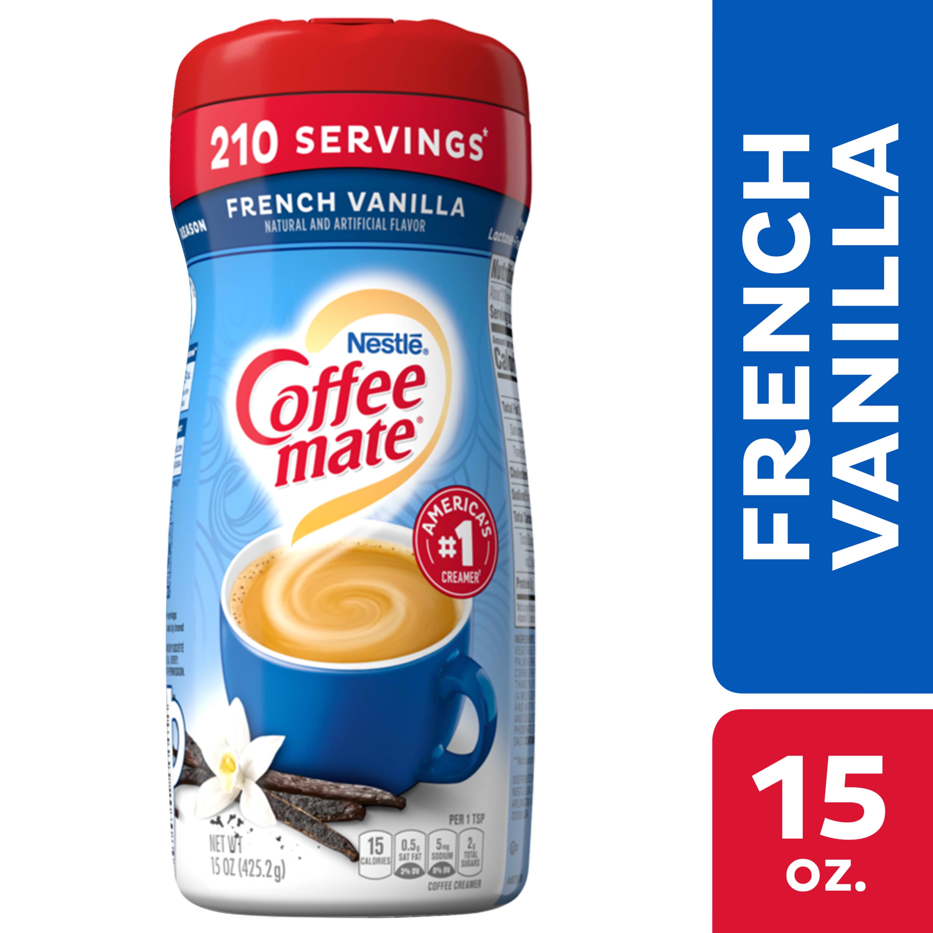 Overwinnen Vergelijking Onbemand Nestle Coffee mate French Vanilla Powder Coffee Creamer, 15 oz - Walmart.com