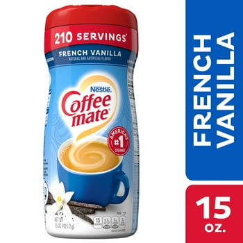 Nestle Coffee mate French Vanilla Powder Coffee Creamer, 15 oz