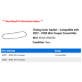 thumbnail image 2 of Timing Cover Gasket - Compatible with 2002 - 2008 Mini Cooper Convertible 2003 2004 2005 2006 2007, 2 of 2