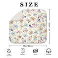 thumbnail image 4 of Microfibre Drying Mat for Kitchen Pioneer Dish Drying Drainer Mat Absorbent Colorful Floral Drying Mat Washing Up for Glass, Plate & Cup 16inch X 18inch, 4 of 7
