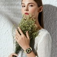 thumbnail image 4 of for Apple Watch 38/40/41/42mm(Series11 10) – Two-tone Woven Umbrella Rope Watch Band, Adjustable Breathable Slim Braided Wrist Strap for iWatch Series 11 10 9 8 7 6 5 4 3 2 1 SE321, F, 4 of 8