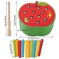 thumbnail image 3 of Juguete De Madera, Ligero De Madera, Juguete Educativo, Amigos Seguros, Adultos, Niños Para Bebés Y Niños Pequeños, 3 of 7