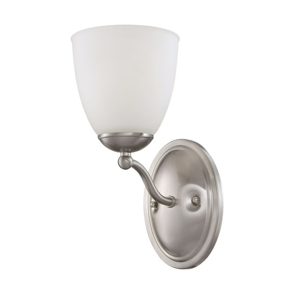 60/5031 Nuvo Lighting Patton-1 Light Vanity Fixture-5.5 Inches Wide by 11 Inches High