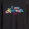 thumbnail image 3 of Barbie The Movie - I Am Kenough  - Men's Long Sleeve T-Shirt, 3 of 5