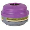 Combination Gas and Vapor Cartridge, Magenta/Oliv, Mercury Vapor/Chlorine/Particulates, P100 Filter