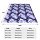 thumbnail image 3 of Balery blue starry sky Skull flower Manta de Felpa Suave y Acogedora – Cobija de Franela Aterciopelada para Cama, Lavable y Cálida para Sofá, Mascotas, Transpirable-40"x30", 3 of 7