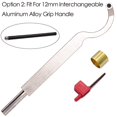 thumbnail image 4 of Swan Hollower 10 Inches Wood Turning Tool Carbide Tipped Lathe Chisel Tool Bar with Ci3 12mm Round Carbide Insert Cutter for Wood Hobbyist or DIY or Carpenter, Handle not Include, 4 of 5