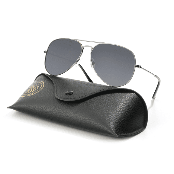 EFE Aviator Sunglasses for Women Classic Sun Glasses for Driving Shades for Men Polarized UV 400 Protection With Case