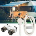 thumbnail image 7 of RV Shower Faucet & RV Shower Head & Hose High Pressure Water Saving RV Shower Kits Replacement for Travel RV, Camper, Van, Travel Trailer, Motorhome, Boat, White, 7 of 7