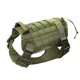 thumbnail image 1 of Chaleco táctico de nailon con cuerda de tracción para el pecho y la espalda para mascotas, ropa para entrenamiento militar al aire libre para perros, 1 of 6