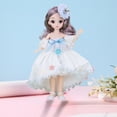 thumbnail image 5 of KOYPTL Lifelike Fashionable Style Doll for Toddlers Kids Ages 3 4 5 6,Gift Box Music Dolls Toy for Soothing Decoration,Suitable for Girls Pretend Play Christmas Stocking Stuffers Birthday Gift-12 in, 5 of 6
