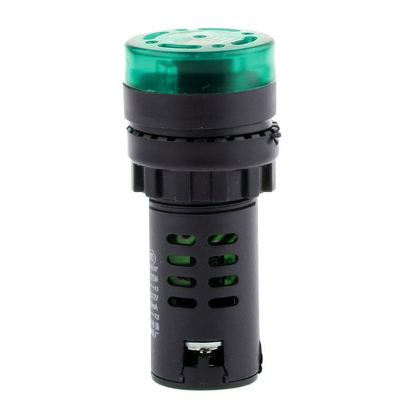 LED Indicator Lamp 22mm Mounting Hole Yellow/ 24V