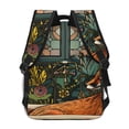 thumbnail image 4 of Honeii Fox Bathtub Floral Art Print Backpack for Both Men and Women, Basic Bookbag for College, Work, or Travel,Rucksack Computer Bag-One Size, 4 of 5