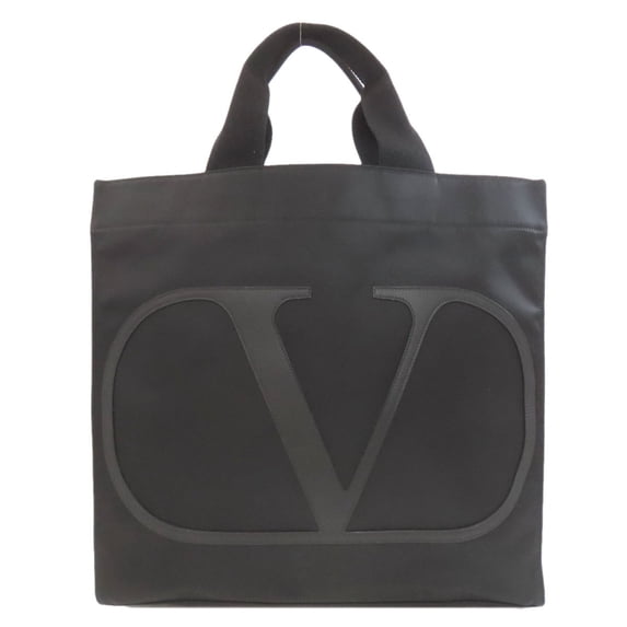 Pre-Owned Valentino Logo Tote Bag, Nylon, Women's VALENTINO