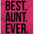 thumbnail image 2 of Best Aunt Ever Cute Favorite Auntie Hoodie Sweatshirt Women Brisco Brands L, 2 of 6
