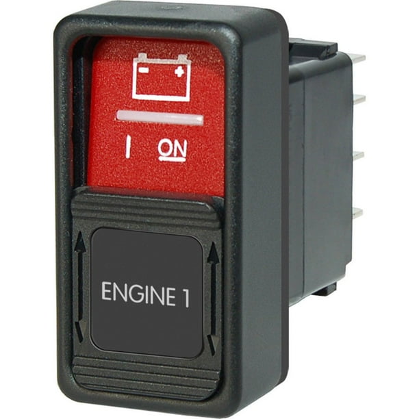 Control remoto Contura Switch Blue Sea 2155 con cierre deslizante