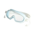thumbnail image 4 of Gafas de natación para niños Gafas de natación Visión ancha Correa de silicona ajustable Resistente al agua para niños para niños con tapones para los, 4 of 8