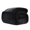 thumbnail image 4 of Manta COOVA Oversized King de 305 x 351 cm, color negro suave y cálido, 4 of 7