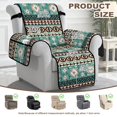 thumbnail image 6 of SCRAWLGOD Southwest Aztec Print Recliner Chair Cover Universal Non Slip Reclining Couch Cover Anti Scratch Stain Resistant Recliner Chair Slipcover for Pets, 6 of 7