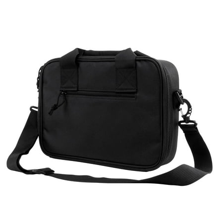NcSTAR Double Pistol Range Bag Black Gun Case