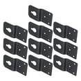 thumbnail image 1 of Miangastore Support Mural Universel pour Haut-Parleur Fer Épaissi 10 Pcs 1.6X3.1In, 1 of 8