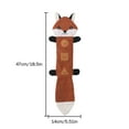 thumbnail image 3 of Dog Toys for Aggressive Chewers No Stuffing Squeaky Dog Toys Long Lasting Puppy Teething Chewing Interactive to Keep Them Busy Soft Plush Fox, Monkey, Raccoon, 3 of 6