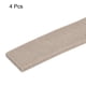 thumbnail image 3 of Cinta de fieltro autoadhesiva Uxcell de 1 pulgada x 4.9 pies, tiras para muebles, paquete de 4, color beige, 3 of 5