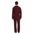 thumbnail image 6 of GLOBAL Mens Cotton Knit Sleepwear Matching Pajamas Set for Couple Loungewear,Sizes S to XXL, 6 of 6