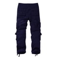 thumbnail image 4 of Pantalones cargo Match 3357 azul violáceo para hombre, talla 38, 4 of 8