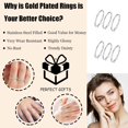 thumbnail image 2 of HAHDAXIA 6 Pcs Bagues Empilables pour Femmes Argent Simples Bagues de Phalange pour Adolescentes Bagues Simples Fines en Acier Inoxydable Bagues Statement pour Pouce Cadeaux, 2 of 7