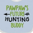 thumbnail image 4 of Inktastic Pawpaws Future Hunting Buddy Boys or Girls Baby Bib, 4 of 4