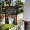 thumbnail image 5 of Independence Day Garden Decor Flags, American Lady American Flag Print Double-Sided Garden Flags, 12.5 x 18 inches, 5 of 9