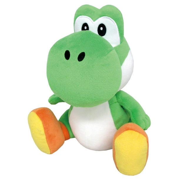 Peluche de peluche Little Buddy Super Mario All Star Yoshi, 10 cm
