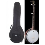 Oscar Schmidt 5-String Banjo With Heavy Duty Padded Gig Bag, OB5 KBBU