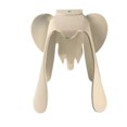 thumbnail image 2 of Plata Import - Cream Plastic Elephant Kids Chair, 2 of 4