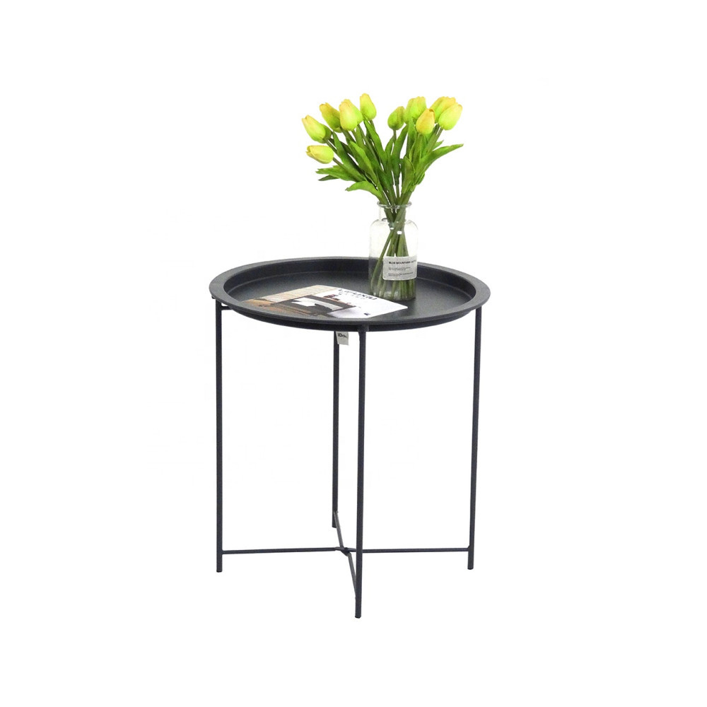 Round End Table Accent Table Sofa Side Table Living Room Home Furniture