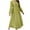 Green, variant on Sevevn Dresses for Women Women's Comfort Leisure Solid Round Neck Bubble Long Sleeved Dress Gift for Adults