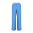 thumbnail image 2 of ameIAEA High Wiasted Palazzo Pants for Women Wide Leg Drawstring Trousers Flowy Beach Pants, 2 of 4