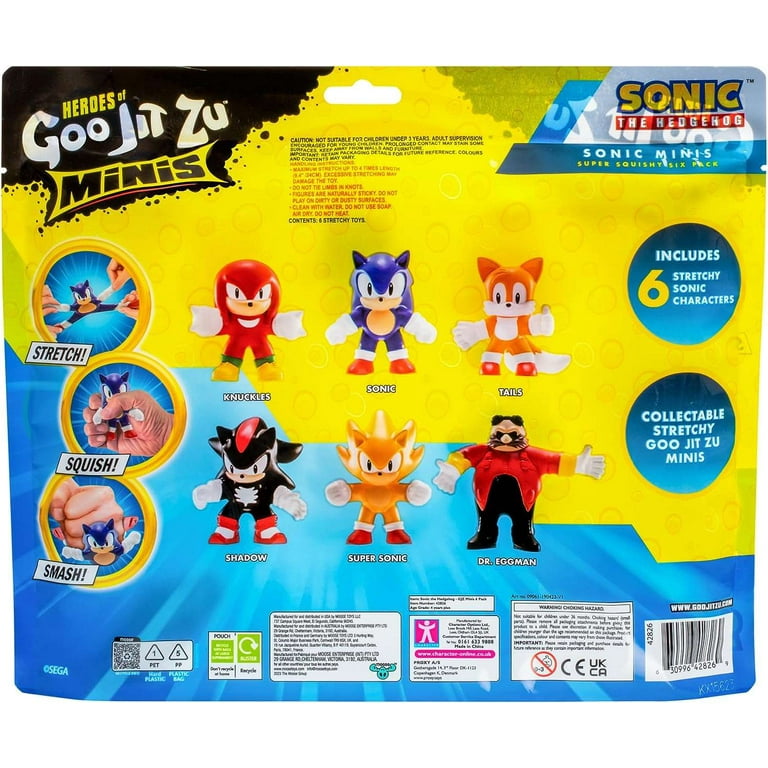 Heroes Of Goo Jit Zu Classic Sonic The Hedgehog STRETCH SONIC