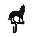 thumbnail image 1 of Village Wrought Iron WH-297-S Wolf Standing Wall Hook, Small, 1 of 3