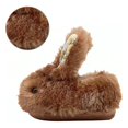thumbnail image 6 of XIMIN Toddler Slippers Boy Girl Bunny Slippers Plush Rabbit Fuzzy Furry House Slippers Cute Non-Slip Warm Winter Shoes Suitable for Indoor and Outdoor Kids Winter Warm Slippers, 6 of 6